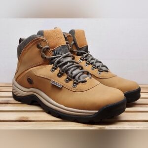Timberland Womens | Wheat | White Ledge Waterproof Mid Hiker Size 9 NIB